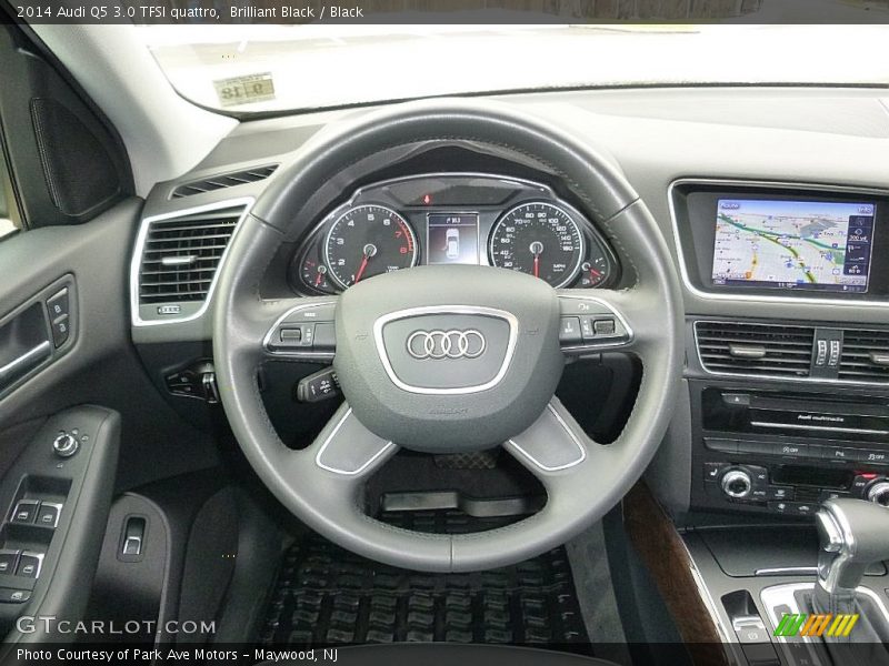 Brilliant Black / Black 2014 Audi Q5 3.0 TFSI quattro