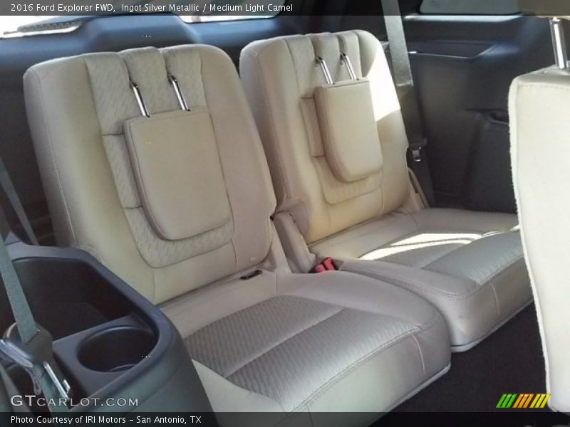 Ingot Silver Metallic / Medium Light Camel 2016 Ford Explorer FWD