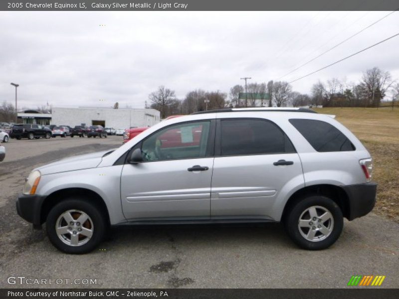 Galaxy Silver Metallic / Light Gray 2005 Chevrolet Equinox LS