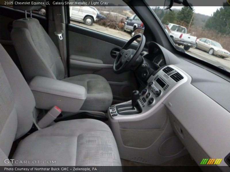 Galaxy Silver Metallic / Light Gray 2005 Chevrolet Equinox LS