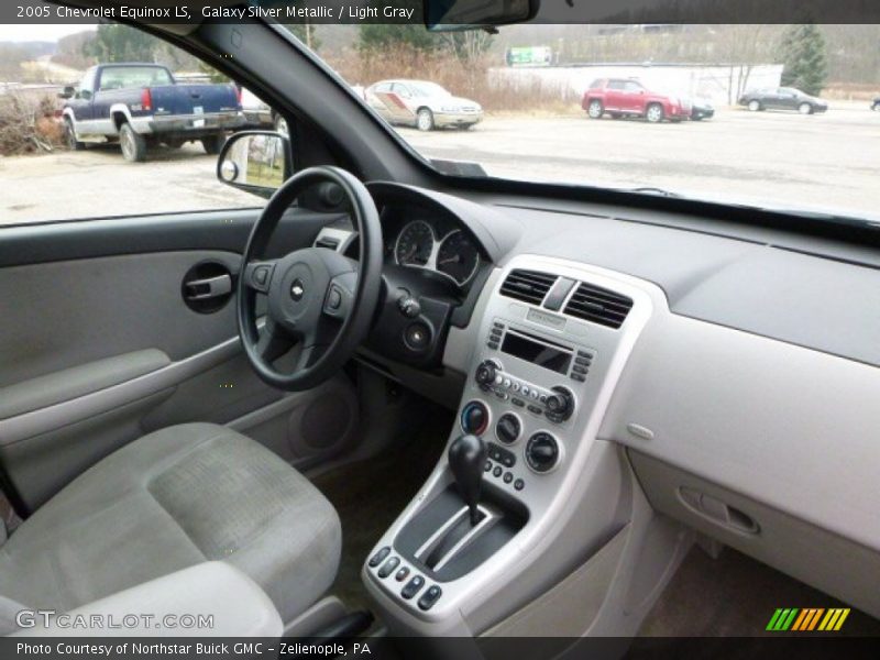 Galaxy Silver Metallic / Light Gray 2005 Chevrolet Equinox LS
