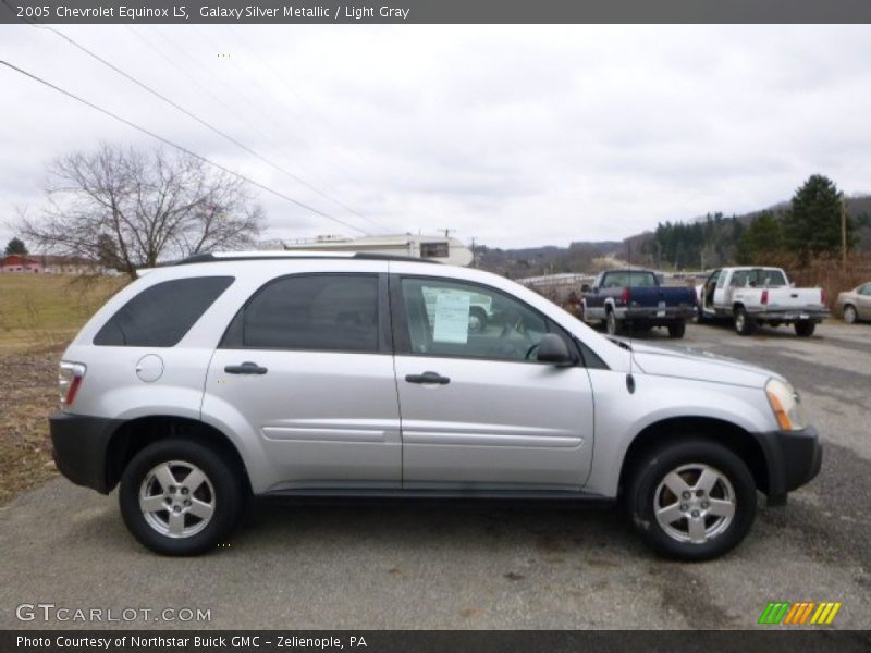 Galaxy Silver Metallic / Light Gray 2005 Chevrolet Equinox LS