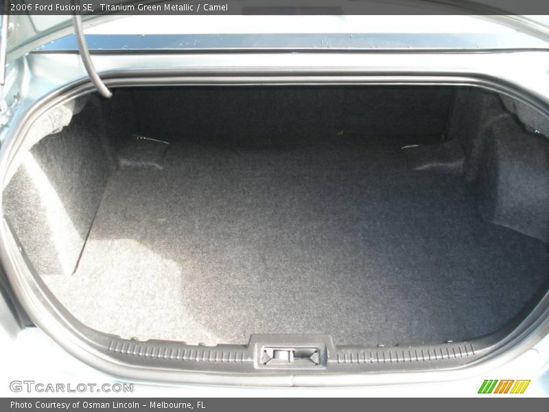 Titanium Green Metallic / Camel 2006 Ford Fusion SE