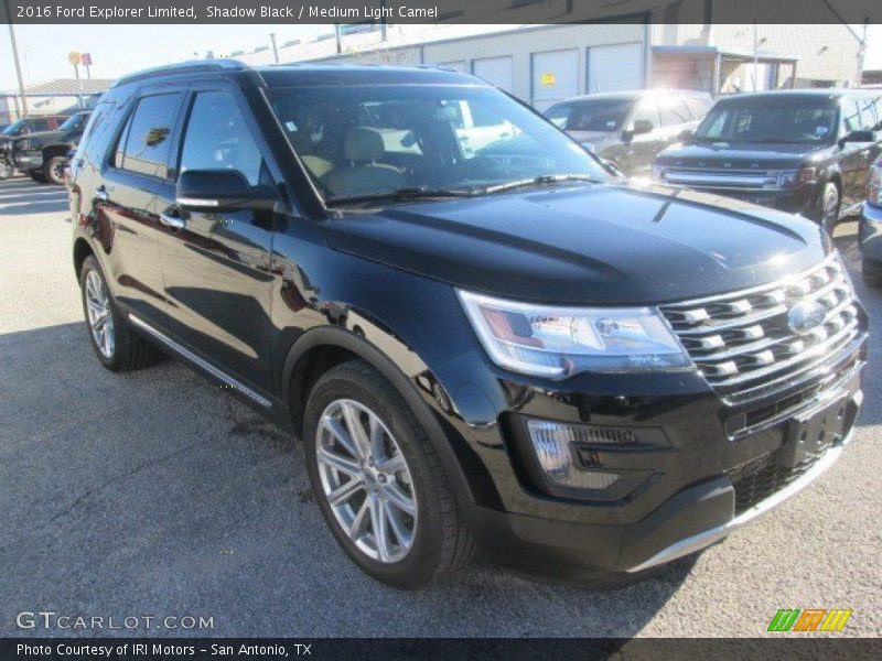 Shadow Black / Medium Light Camel 2016 Ford Explorer Limited