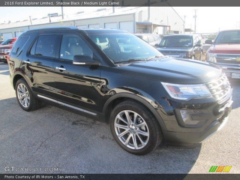 Shadow Black / Medium Light Camel 2016 Ford Explorer Limited