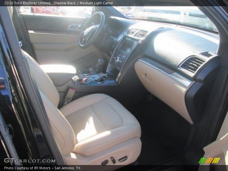 Shadow Black / Medium Light Camel 2016 Ford Explorer Limited
