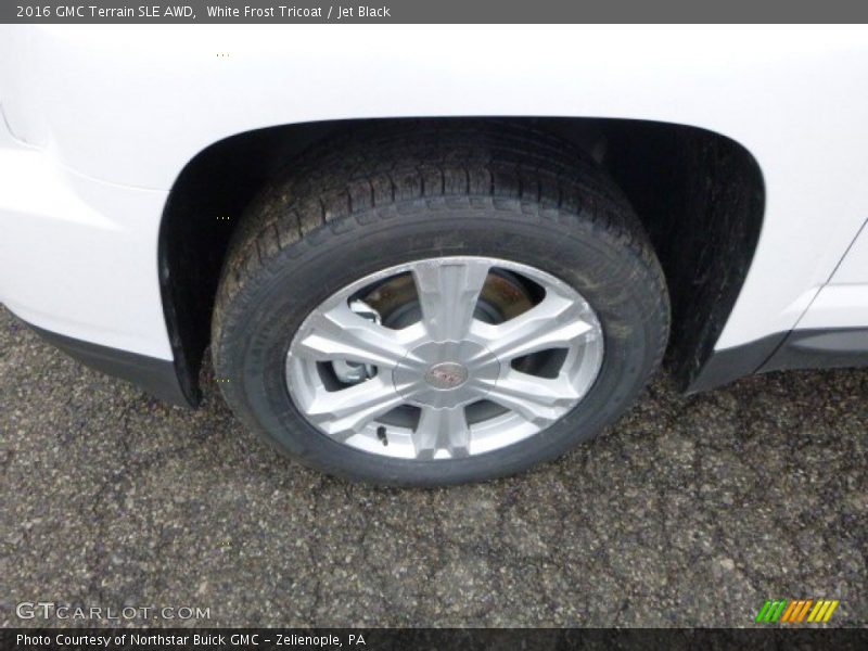 White Frost Tricoat / Jet Black 2016 GMC Terrain SLE AWD