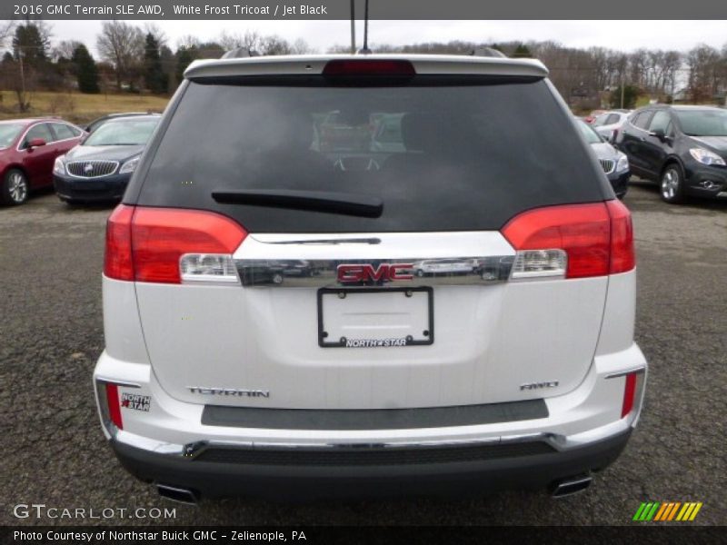 White Frost Tricoat / Jet Black 2016 GMC Terrain SLE AWD
