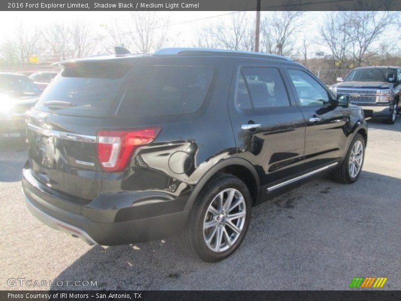 Shadow Black / Medium Light Camel 2016 Ford Explorer Limited