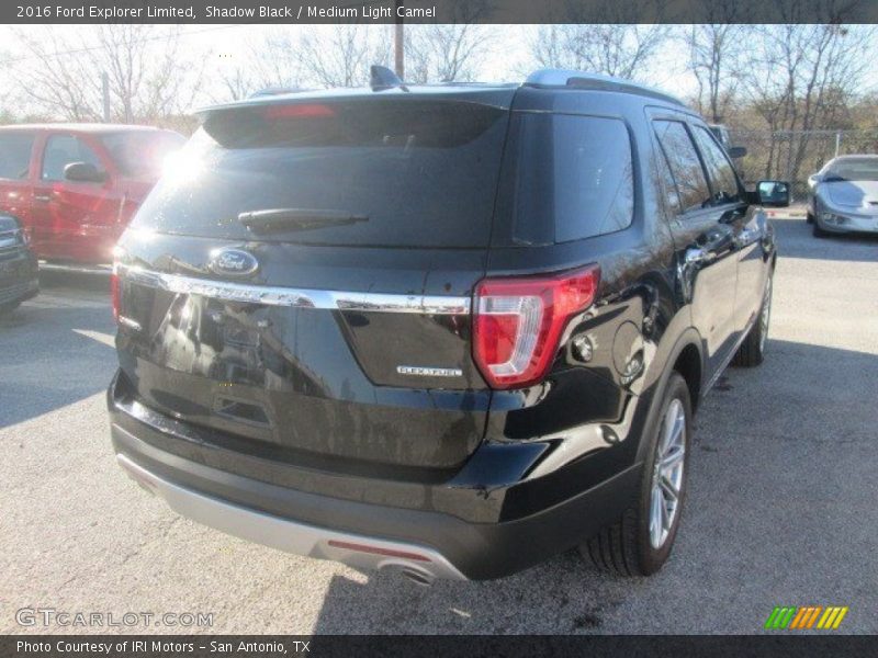 Shadow Black / Medium Light Camel 2016 Ford Explorer Limited