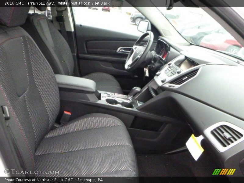 White Frost Tricoat / Jet Black 2016 GMC Terrain SLE AWD