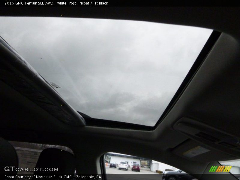White Frost Tricoat / Jet Black 2016 GMC Terrain SLE AWD