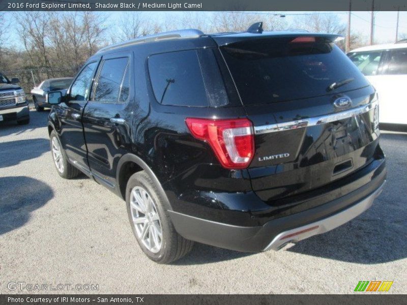 Shadow Black / Medium Light Camel 2016 Ford Explorer Limited
