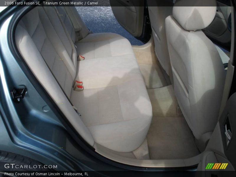 Titanium Green Metallic / Camel 2006 Ford Fusion SE