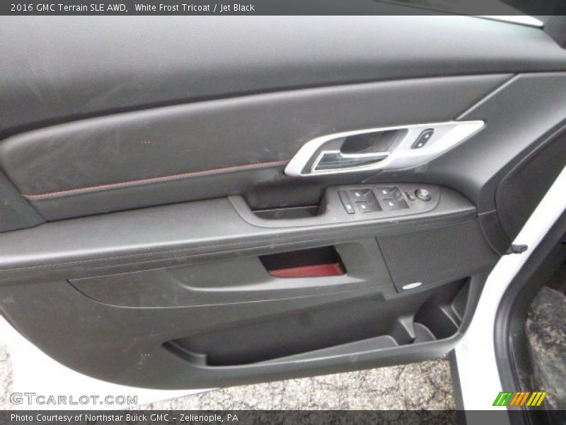 White Frost Tricoat / Jet Black 2016 GMC Terrain SLE AWD
