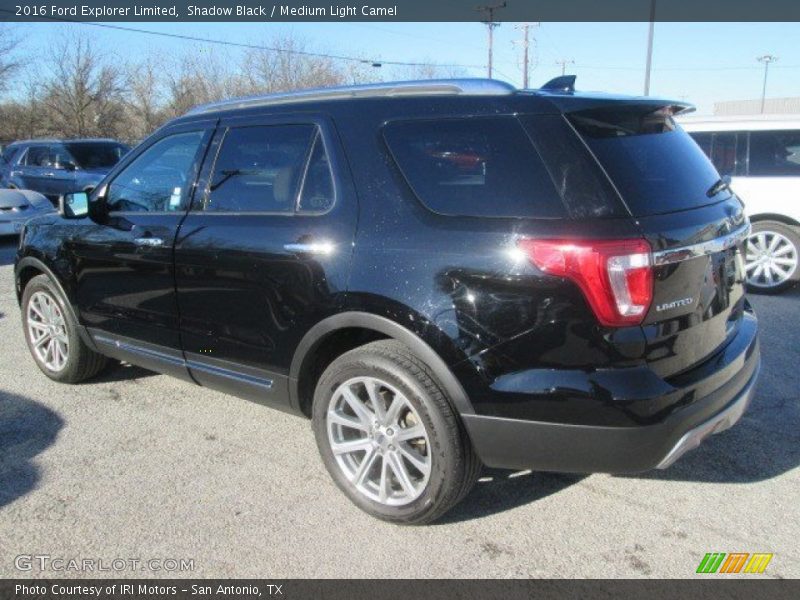 Shadow Black / Medium Light Camel 2016 Ford Explorer Limited