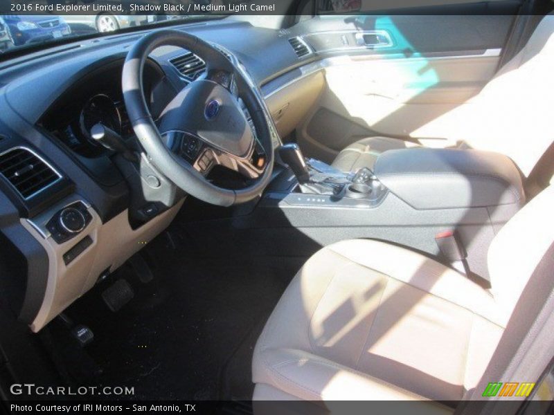 Shadow Black / Medium Light Camel 2016 Ford Explorer Limited