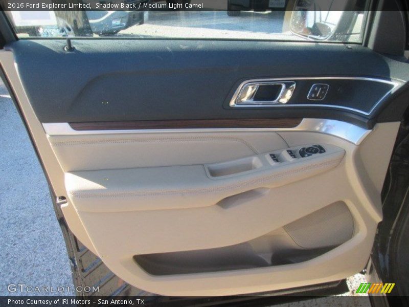 Shadow Black / Medium Light Camel 2016 Ford Explorer Limited