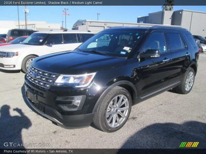 Shadow Black / Medium Light Camel 2016 Ford Explorer Limited