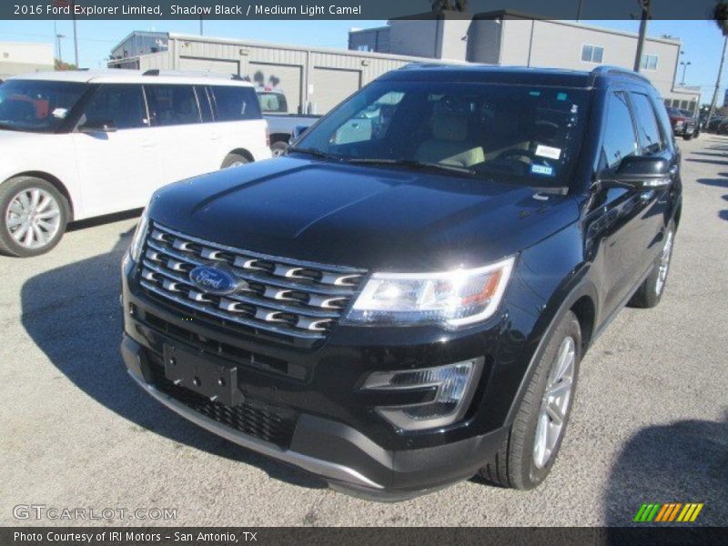 Shadow Black / Medium Light Camel 2016 Ford Explorer Limited