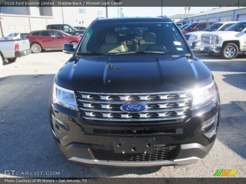 Shadow Black / Medium Light Camel 2016 Ford Explorer Limited
