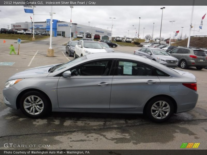 Iridescent Silver Blue Pearl / Gray 2012 Hyundai Sonata GLS