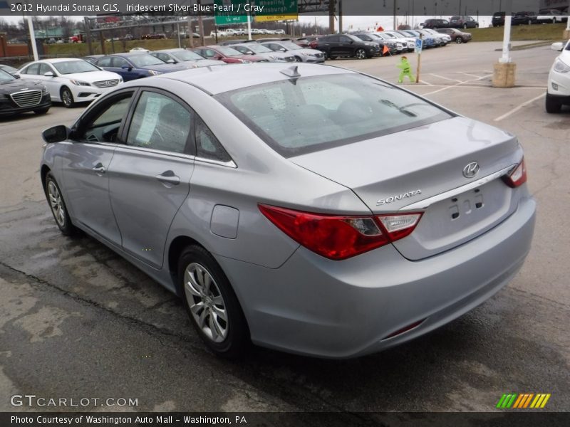 Iridescent Silver Blue Pearl / Gray 2012 Hyundai Sonata GLS