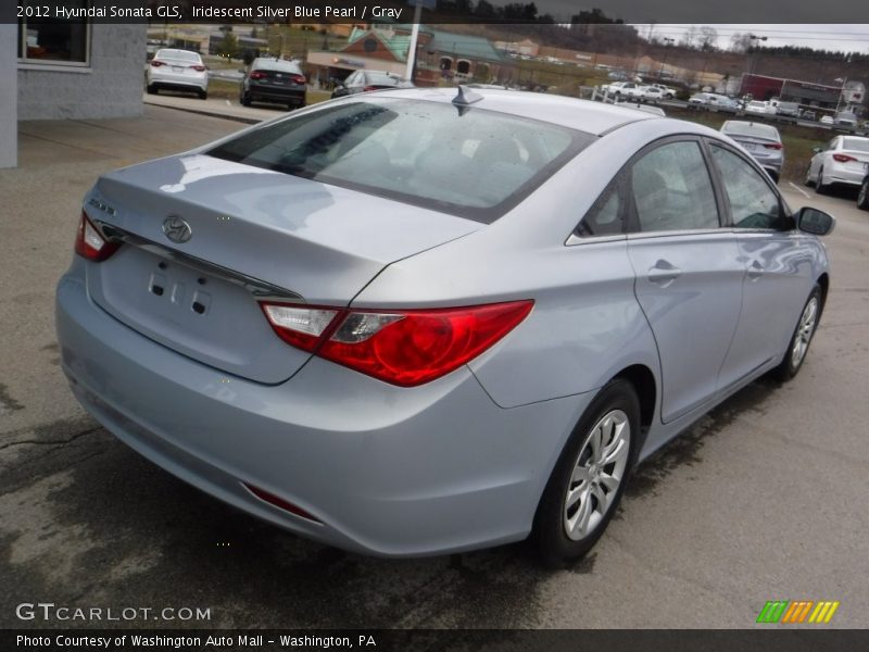 Iridescent Silver Blue Pearl / Gray 2012 Hyundai Sonata GLS