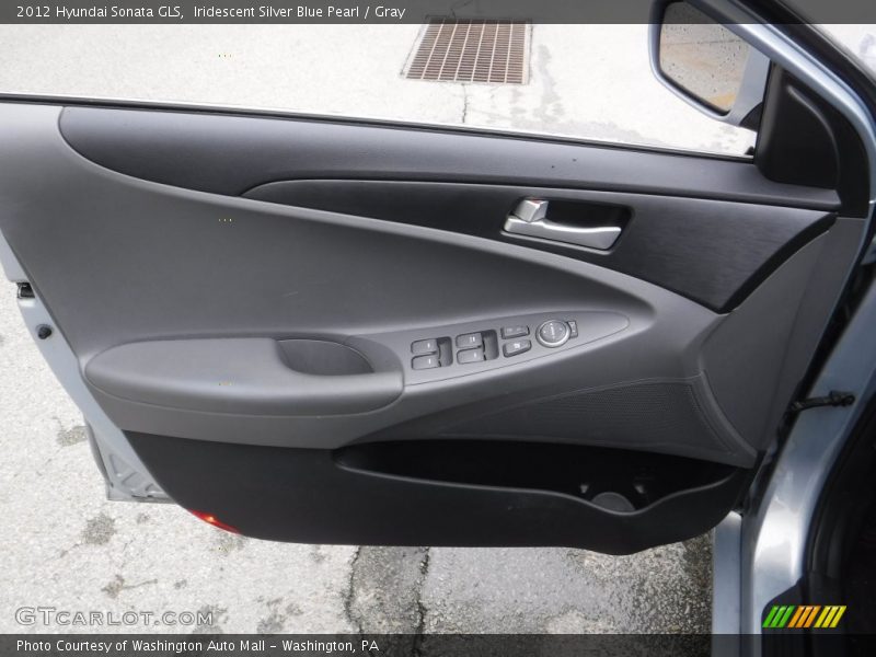 Iridescent Silver Blue Pearl / Gray 2012 Hyundai Sonata GLS