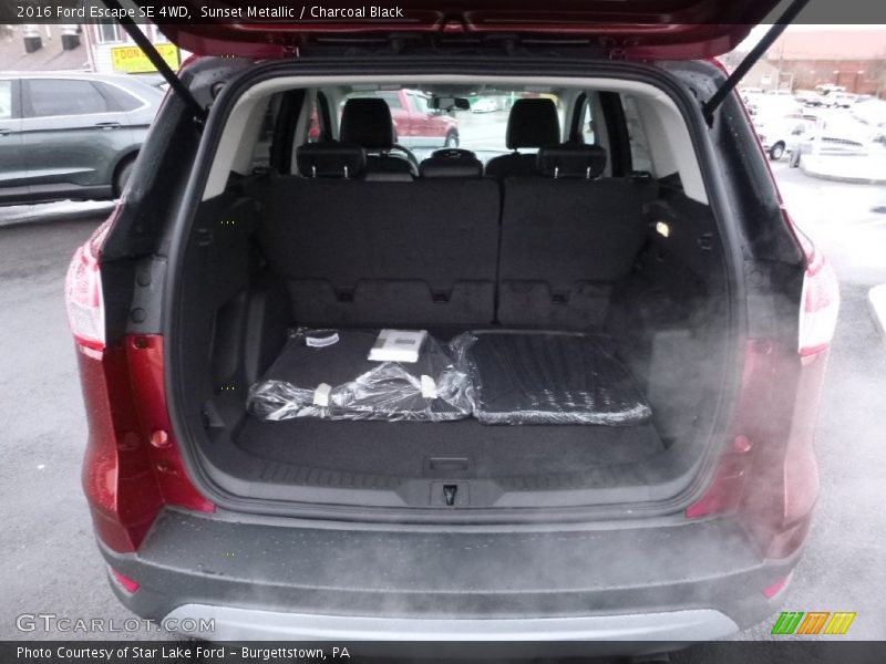 Sunset Metallic / Charcoal Black 2016 Ford Escape SE 4WD