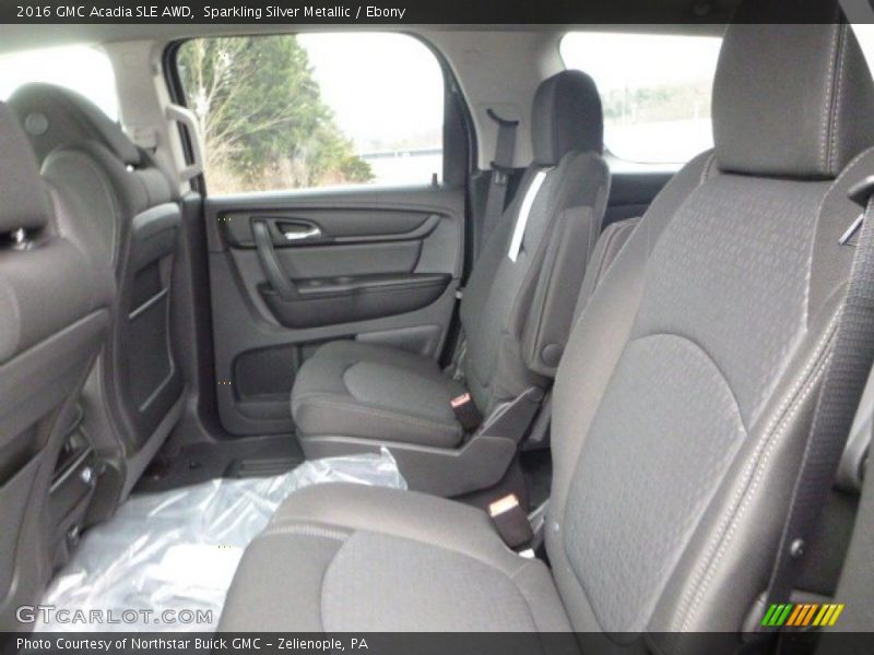 Sparkling Silver Metallic / Ebony 2016 GMC Acadia SLE AWD