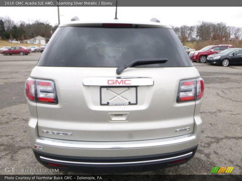 Sparkling Silver Metallic / Ebony 2016 GMC Acadia SLE AWD