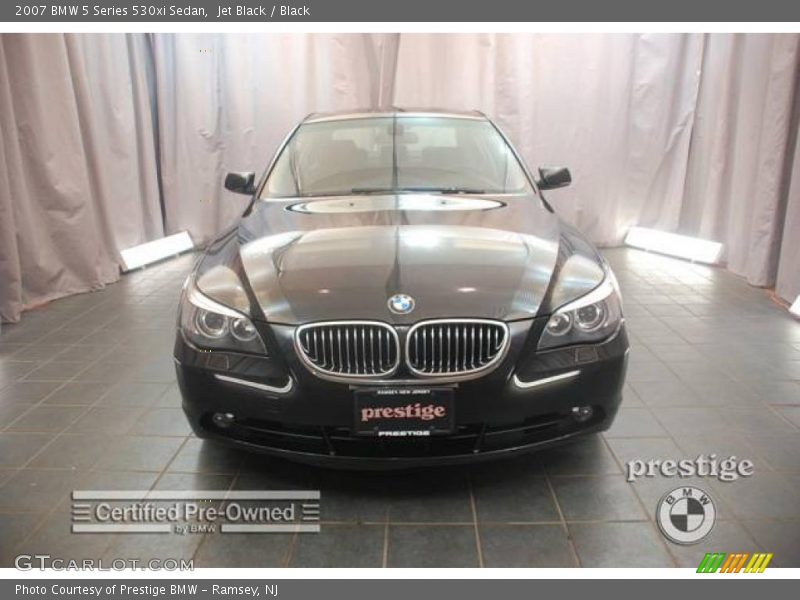 Jet Black / Black 2007 BMW 5 Series 530xi Sedan