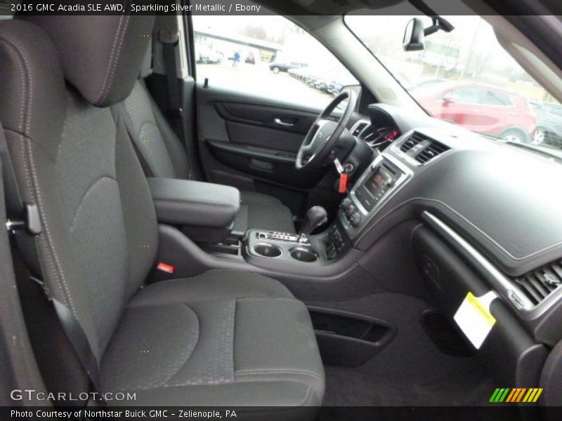 Sparkling Silver Metallic / Ebony 2016 GMC Acadia SLE AWD