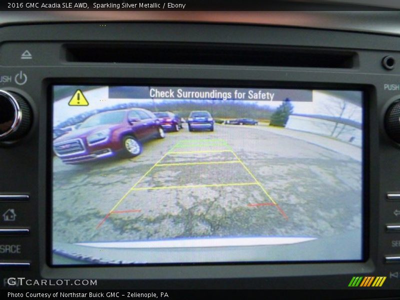 Sparkling Silver Metallic / Ebony 2016 GMC Acadia SLE AWD