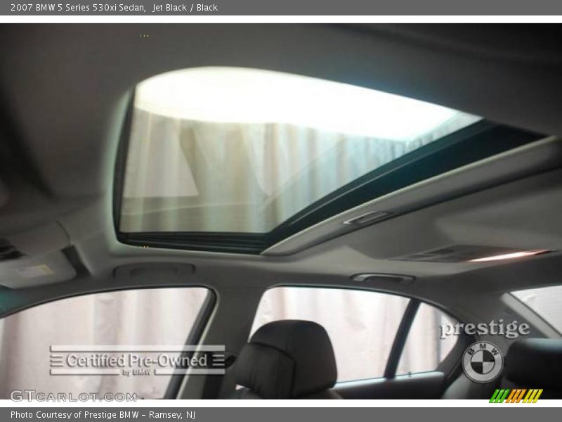 Jet Black / Black 2007 BMW 5 Series 530xi Sedan