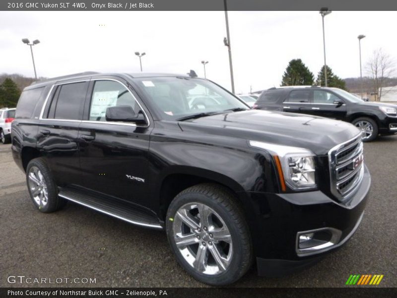 Onyx Black / Jet Black 2016 GMC Yukon SLT 4WD