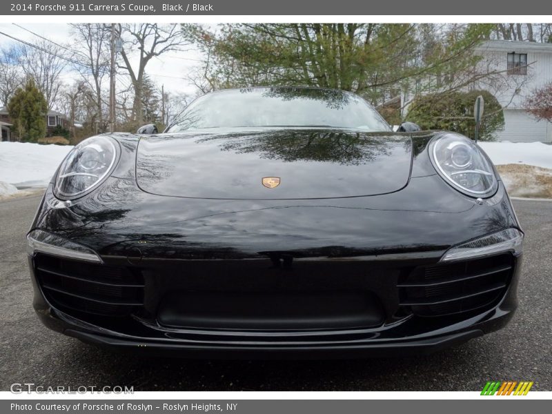 Black / Black 2014 Porsche 911 Carrera S Coupe