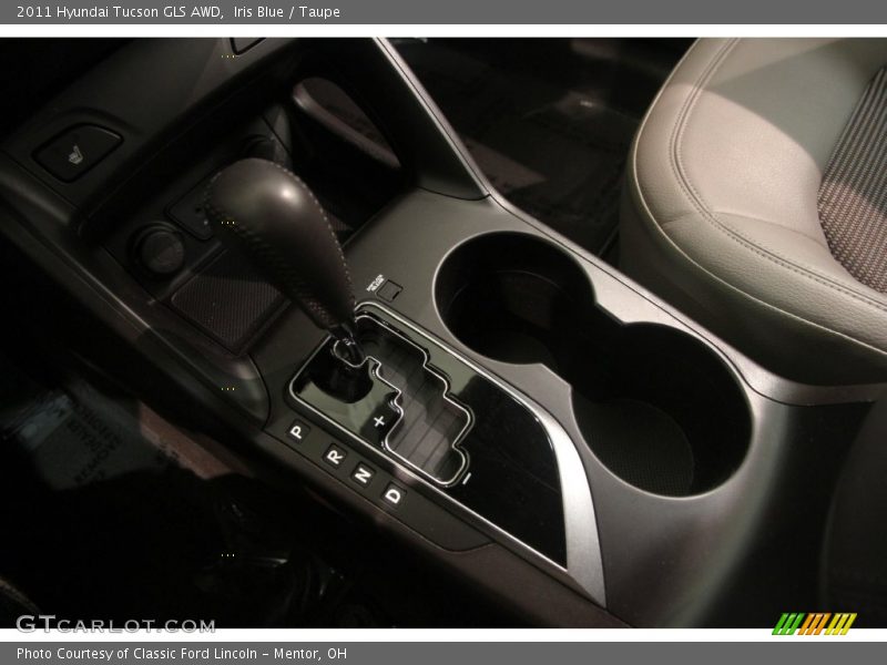 Iris Blue / Taupe 2011 Hyundai Tucson GLS AWD