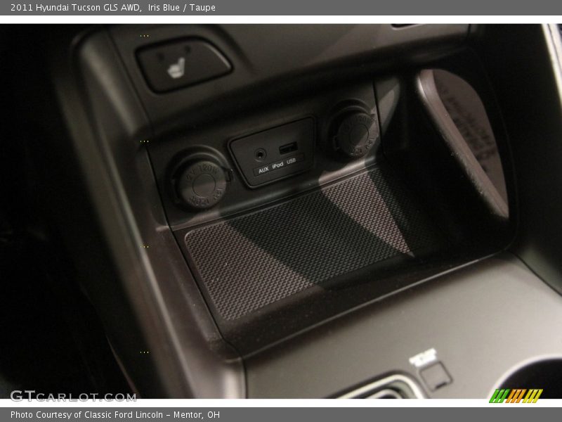 Iris Blue / Taupe 2011 Hyundai Tucson GLS AWD