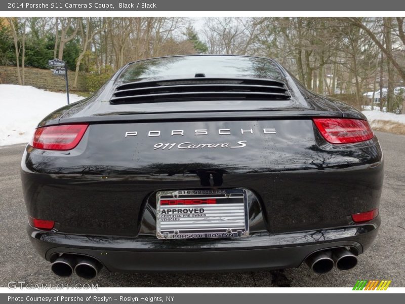 Black / Black 2014 Porsche 911 Carrera S Coupe