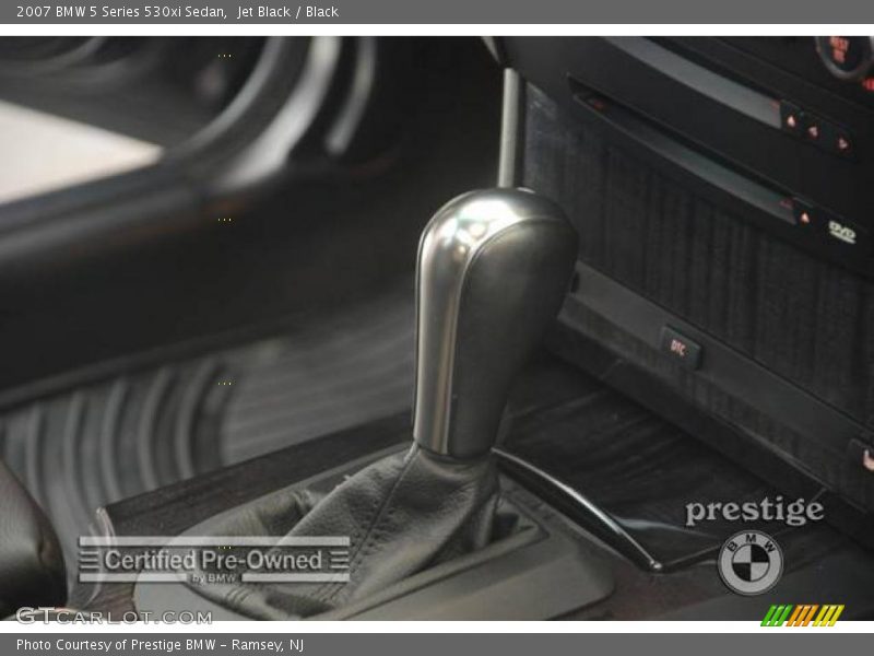 Jet Black / Black 2007 BMW 5 Series 530xi Sedan