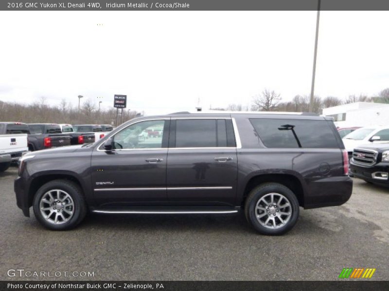 Iridium Metallic / Cocoa/Shale 2016 GMC Yukon XL Denali 4WD