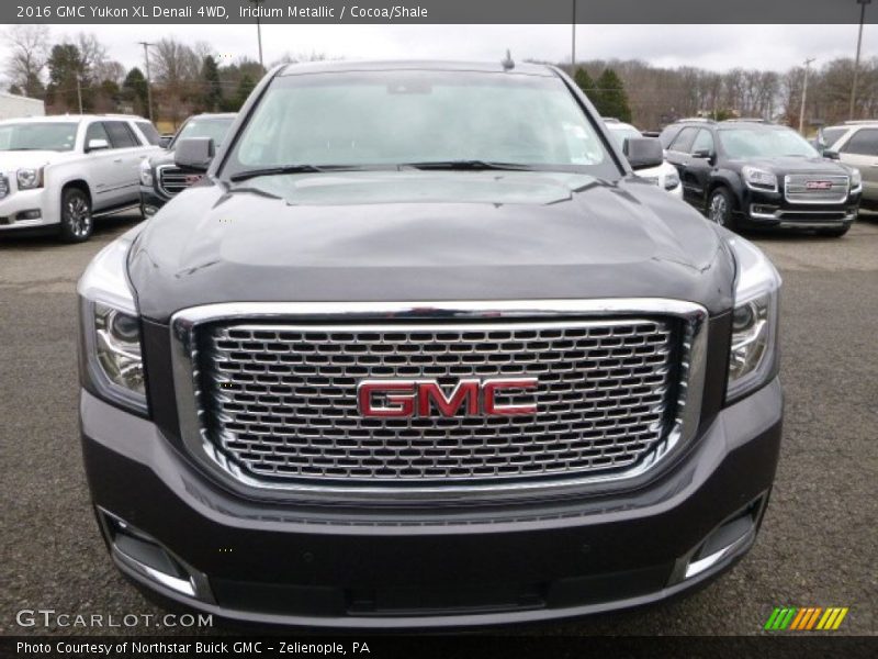 Iridium Metallic / Cocoa/Shale 2016 GMC Yukon XL Denali 4WD