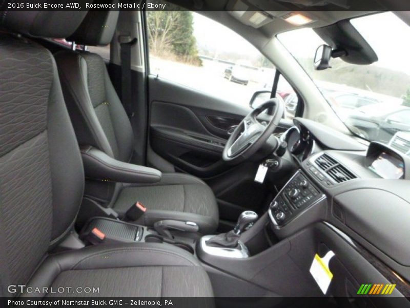 Rosewood Metallic / Ebony 2016 Buick Encore AWD