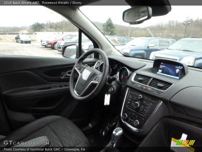 Rosewood Metallic / Ebony 2016 Buick Encore AWD