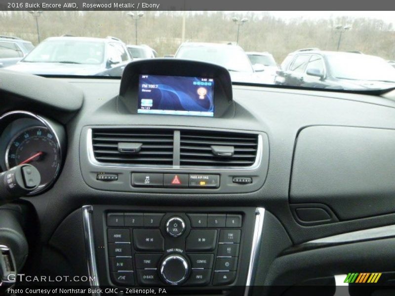 Rosewood Metallic / Ebony 2016 Buick Encore AWD
