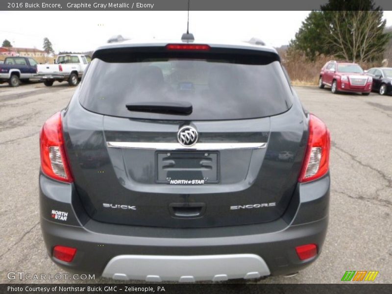 Graphite Gray Metallic / Ebony 2016 Buick Encore