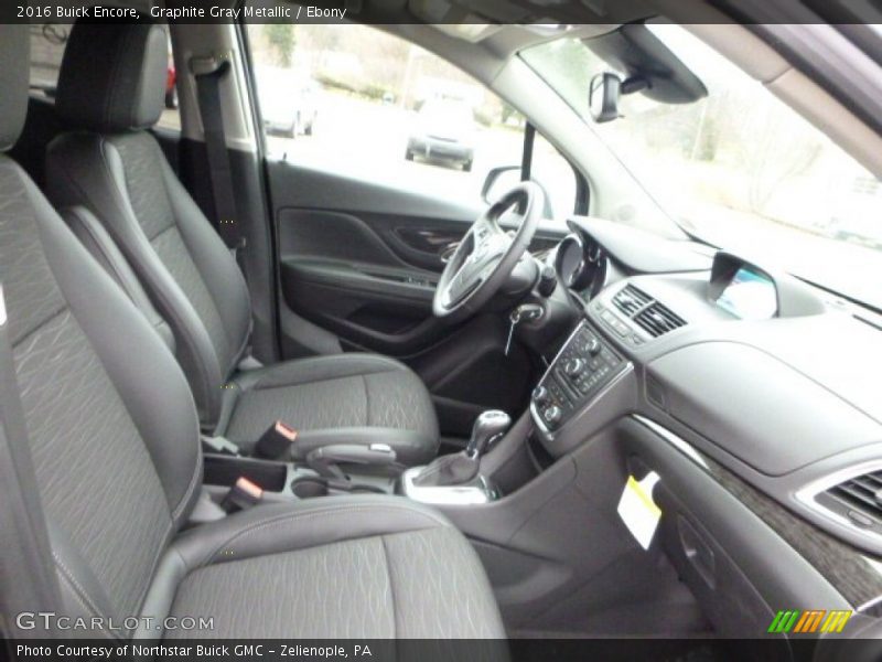 Graphite Gray Metallic / Ebony 2016 Buick Encore
