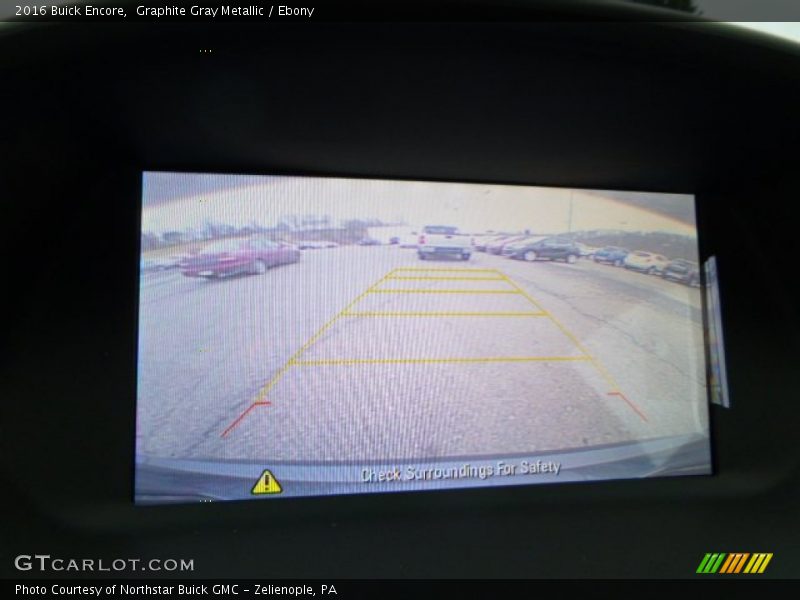 Graphite Gray Metallic / Ebony 2016 Buick Encore